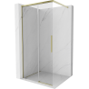 Mexen Rox Duschwand Walk-in 95 x 200 cm, transparent 8 mm, gold - 8C2-095-003-50-00