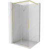 Mexen Rox Duschwand Walk-in 120 x 200 cm, transparent 8 mm, gold gebürstet - 8C2-120-003-55-00