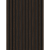 Mexen Lam-F Muster von akustischen Wandlamellen, Filz 8 mm, technisches Furnier, Ebenholz Braun - S105-022-S