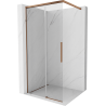 Mexen Rox Duschwand Walk-in 115 x 200 cm, transparent 8 mm, Roségold - 8C2-115-003-60-00