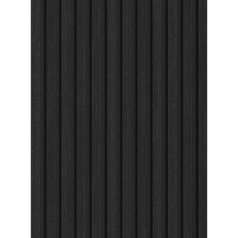 Mexen Lam-F Probe von akustischen Wandpaneelen, Filz 8 mm, technisches Furnier, Silbereiche Schwarz - S105-025-S