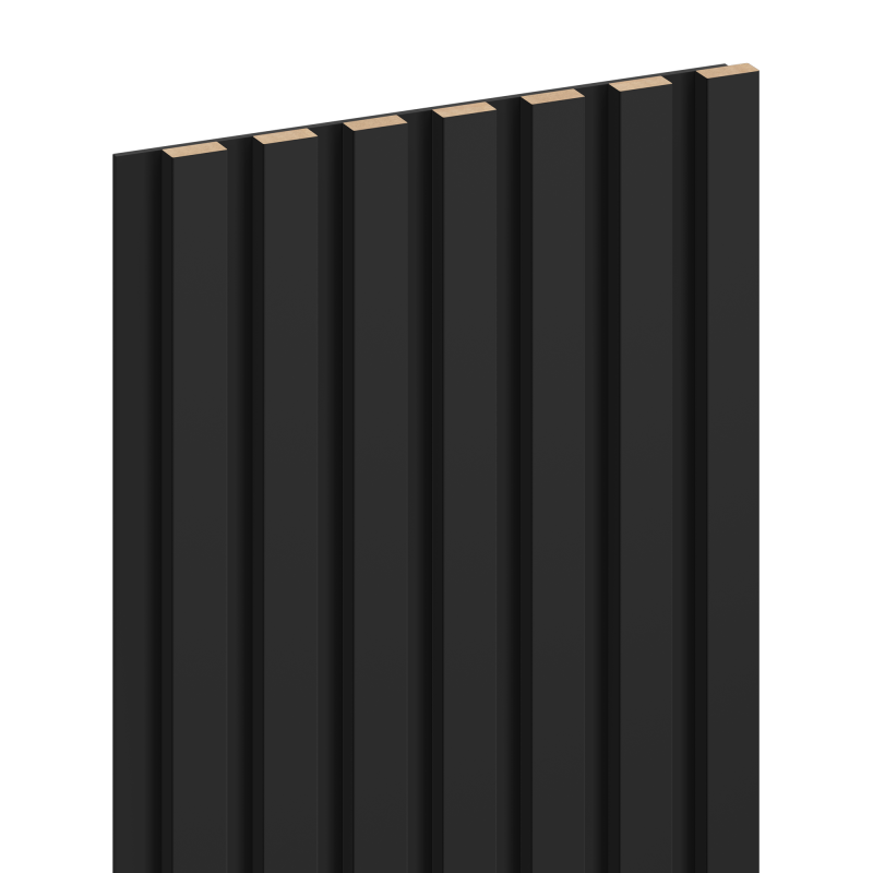 Mexen Lam-B Probe der Wandlamellen, HDF-Platte 4 mm, Schwarz Matt - S100-053-S