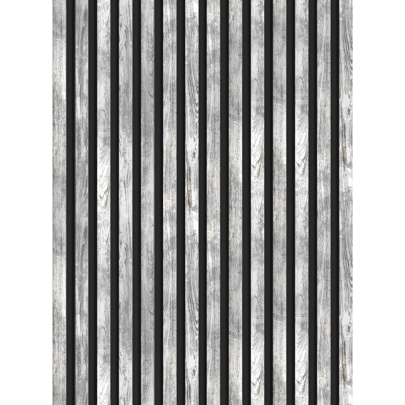 Mexen Lam-B Probe der Wandlamellen, HDF-Platte 4 mm, Gebleichte Eiche - S100-064-S