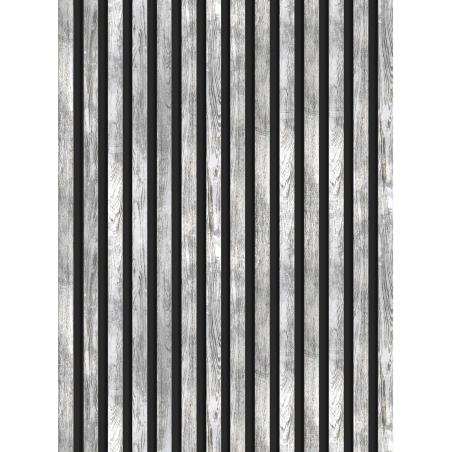 Mexen Lam-B Probe der Wandlamellen, HDF-Platte 4 mm, Gebleichte Eiche - S100-064-S