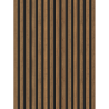Mexen Lam-B Muster von Wandlamellen, HDF-Platte 4 mm, Mocca Eiche - S100-074-S