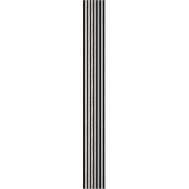 Mexen Lam-F Muster von akustischen Wandlamellen, Filz 6 mm, Eiche Eis - S105-061-S