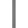 Mexen Lam-F Muster von akustischen Wandlamellen, Filz 6 mm, Eiche Eis - S105-061-S