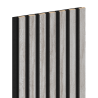 Mexen Lam-F Muster von akustischen Wandlamellen, Filz 6 mm, Eiche Eis - S105-061-S