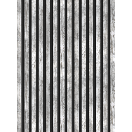 Mexen Lam-F Muster von akustischen Wandlamellen, Filz 6 mm, Gebleichte Eiche - S105-064-S
