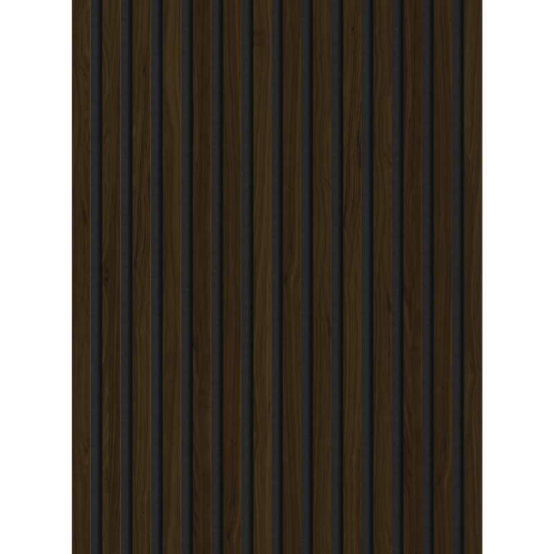 Mexen Lam-F Probe von akustischen Wandlamellen, Filz 6 mm, Wenge - S105-071-S