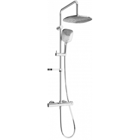 Mexen KX17 Unterputz-Duschset mit Regenbrause und Thermostatarmatur, Chrom - 771501791-00
