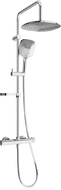 Mexen KX17 Unterputz-Duschset mit Regenbrause und Thermostatarmatur, Chrom - 771501791-00