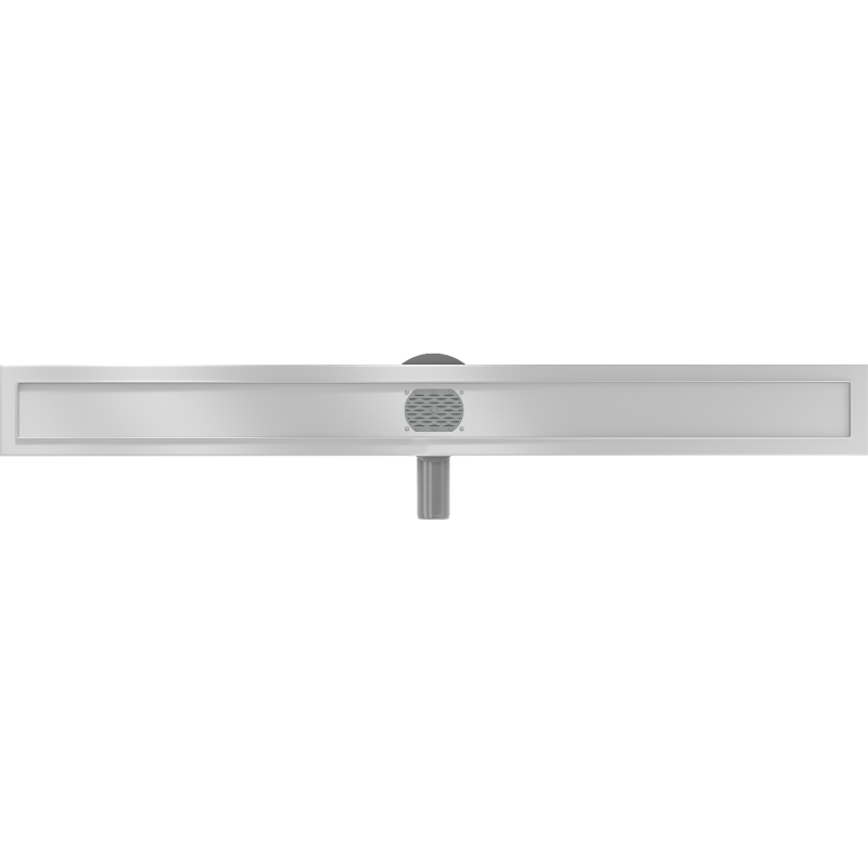 Mexen Flat 360° Rotierender Korpus für Linienablauf 100 cm, Inox - 1040100