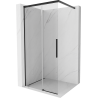 Mexen Rox Duschwand Walk-in 85 x 200 cm, transparent 8 mm, schwarz - 8C2-085-003-70-00