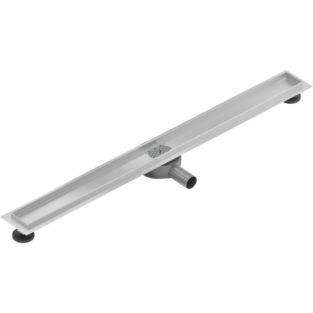 Mexen Flat 360° Drehbarer Körper für Linienablauf 90 cm, Inox - 1040090