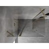 Mexen Mist Duo Duschkabine schwenkbar 85 x 75 cm, transparent, gold - 8A4-085-075-50-00