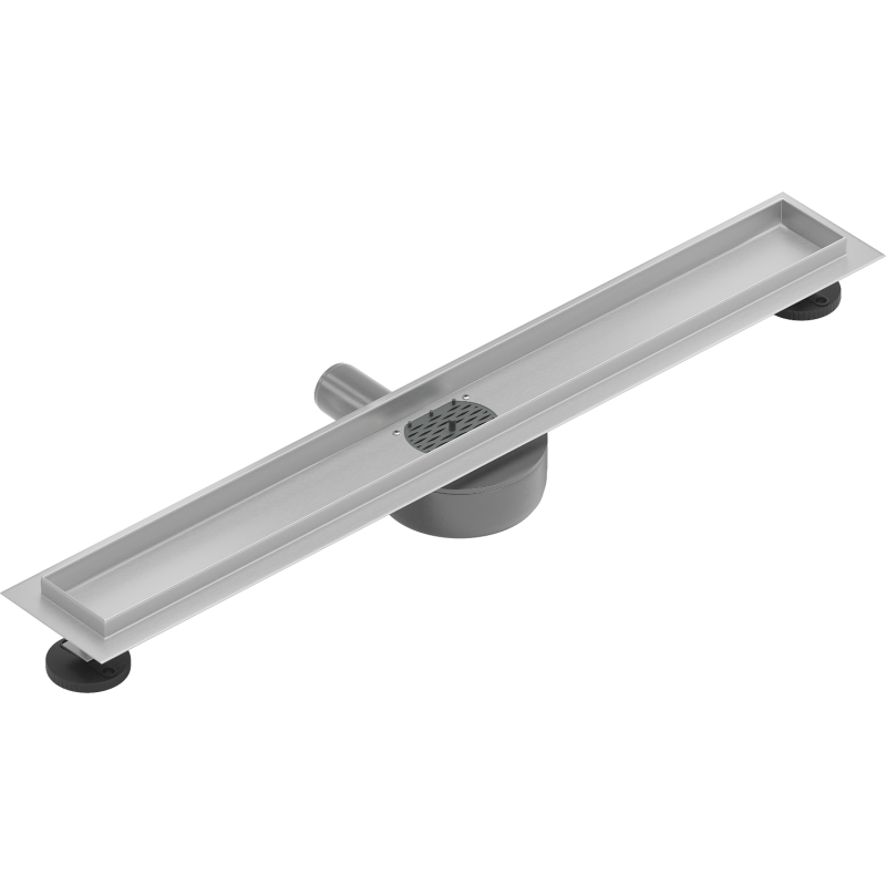 Mexen Flat 360° Drehbarer Duschrinne Körper 70 cm, Inox - 1040070
