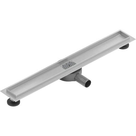 Mexen Flat 360° Korpus für linienförmigen Ablauf, drehbar 60 cm, Inox - 1040060