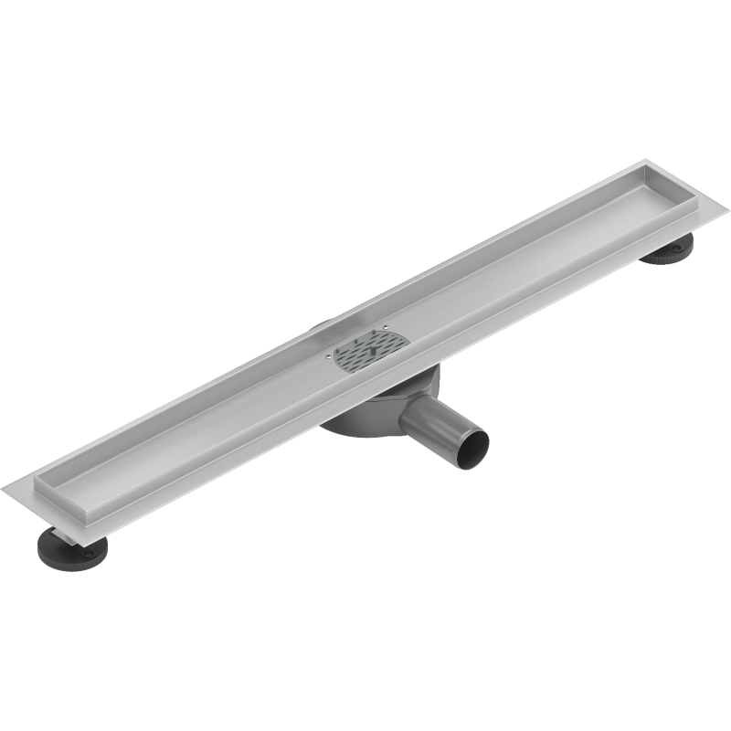 Mexen Flat 360° Rotierender Linienabflusskörper 50 cm, Inox - 1040050