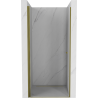 Mexen Pretoria Duschschwingtür 100 cm, transparent, gold - 852-100-000-50-00