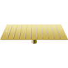 Mexen Slim Regendusche 25 x 25 cm, gold - 79125-50