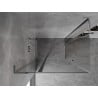 Mexen Mist L Duo Duschkabine schwenkbar 120 x 95 cm, transparent, Chrom - 8A4L-120-095-01-00