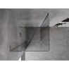 Mexen Mist L Duo Duschkabine schwenkbar 100 x 100 cm, transparent, Chrom - 8A4L-100-100-01-00