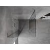Mexen Mist L Duo Duschkabine schwenkbar 115 x 115 cm, transparent, Chrom - 8A4L-115-115-01-00