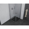 Mexen Pretoria Duo Duschkabine, schwenkbar 100 x 100 cm, transparent, Chrom - 852-100-100-02-00