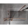 Mexen Mist T Pendeltür Duschkabine 70 x 120 cm, transparent, gebürstetes Kupfer - 8A4T-070-120-65-00