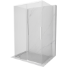 Mexen Rox-3S Duschkabine 3-seitig, verschiebbar 130 x 80 cm, transparent, weiß - 8C2-130-080-20-00-3S