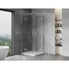 Mexen Mist-H Duo Duschkabine schwenkbar 90 x 90 cm, transparent, Chrom - 8A5-090L-090P-01-00