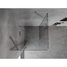 Mexen Mist-H Duo Duschkabine schwenkbar 100 x 100 cm, transparent, chrom - 8A5-100L-100P-01-00