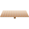 Mexen Slim Regendusche 25 x 25 cm, Roségold - 79125-60
