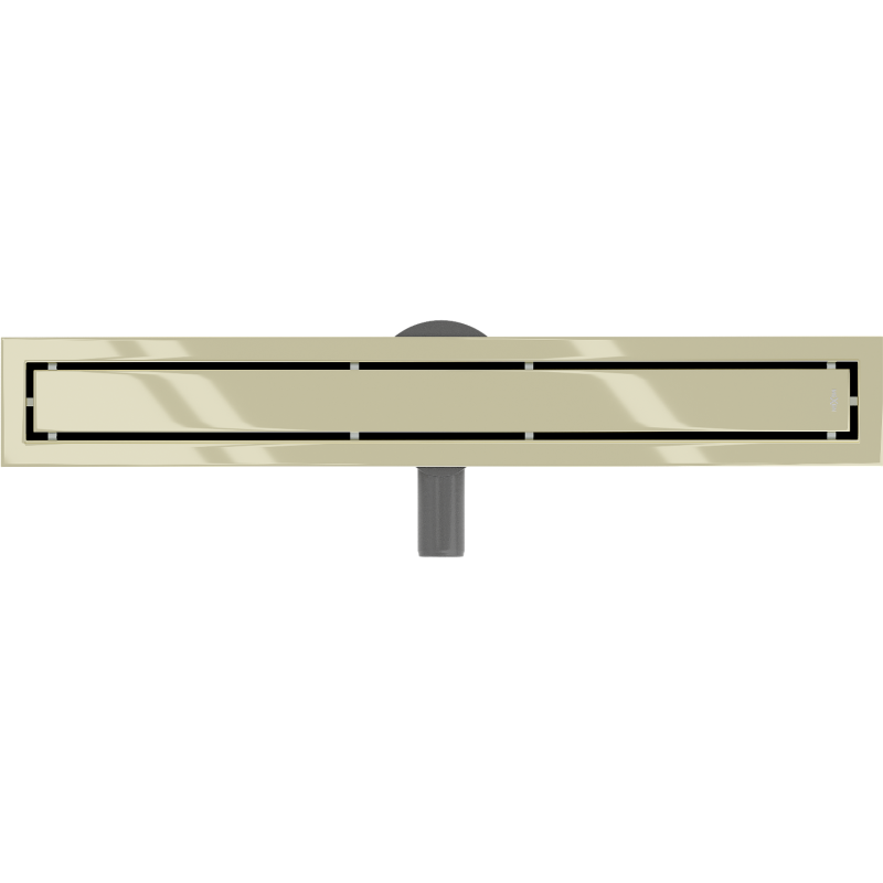Mexen Flat 360° M13 drehbarer Linienablauf 2-in-1 50 cm, gold - 1510050-40