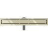 Mexen Flat 360° M13 drehbarer linearer Ablauf 2in1 50 cm, gold - 1510050-40