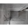 Mexen Mist-H Duo Duschkabine, schwenkbar links 115 x 100 cm, transparent, Chrom - 8A5-115L-100P-01-00