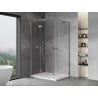 Mexen Mist-H Duo Duschkabine schwenkbar links 115 x 90 cm, transparent, Chrom - 8A5-115L-090P-01-00