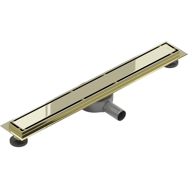 Mexen Flat 360° M13 drehbarer Linienablauf 2-in-1 60 cm, gold - 1510060-40