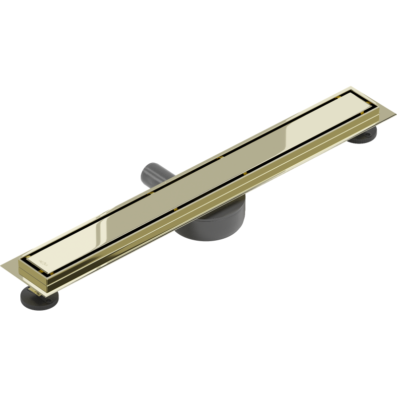 Mexen Flat 360° M13 Drehbarer Linienablauf 2-in-1 70 cm, Gold - 1510070-40