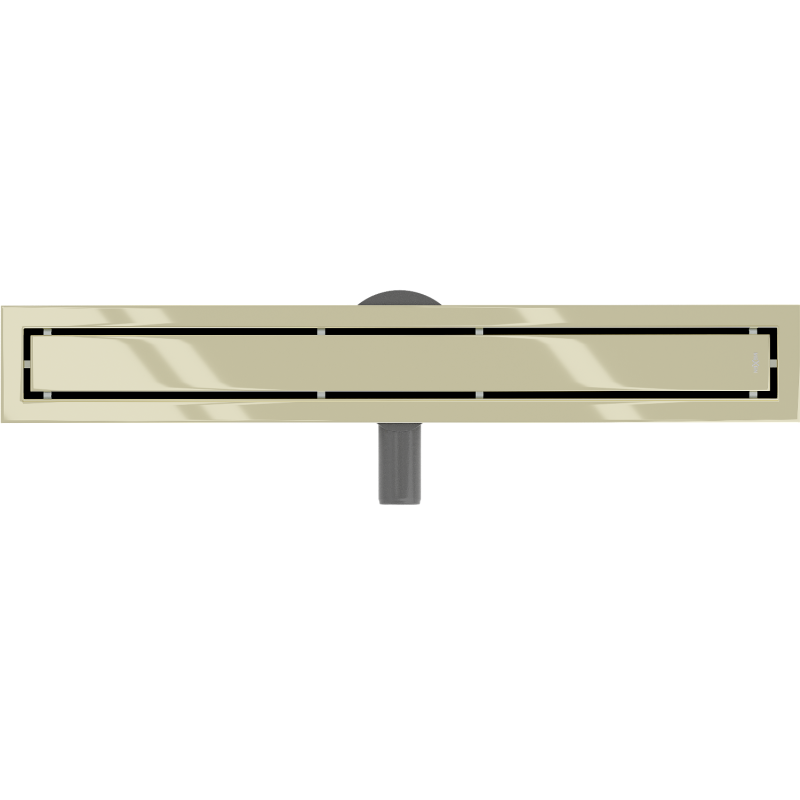 Mexen Flat 360° M13 Drehbarer Linienabfluss 2-in-1 70 cm, Gold - 1510070-40
