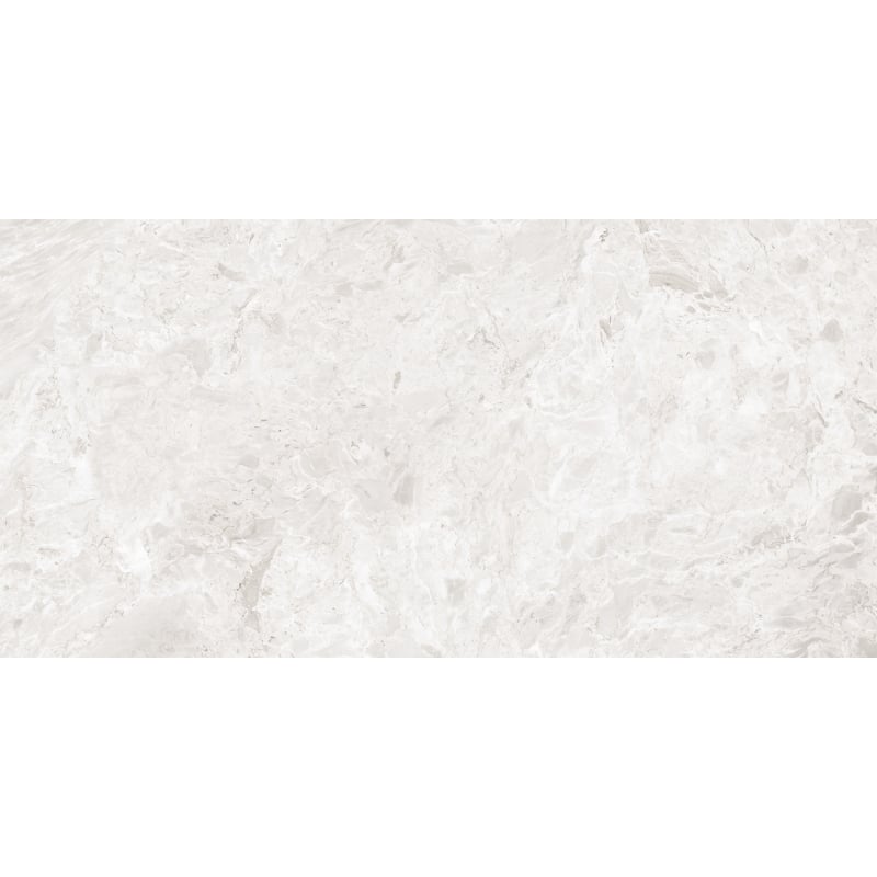 Mexen Iconic Bianco Probe glasiertes Feinsteinzeug rekt. G1, Boden-Wandfliese, Glanz - TL128-00-S