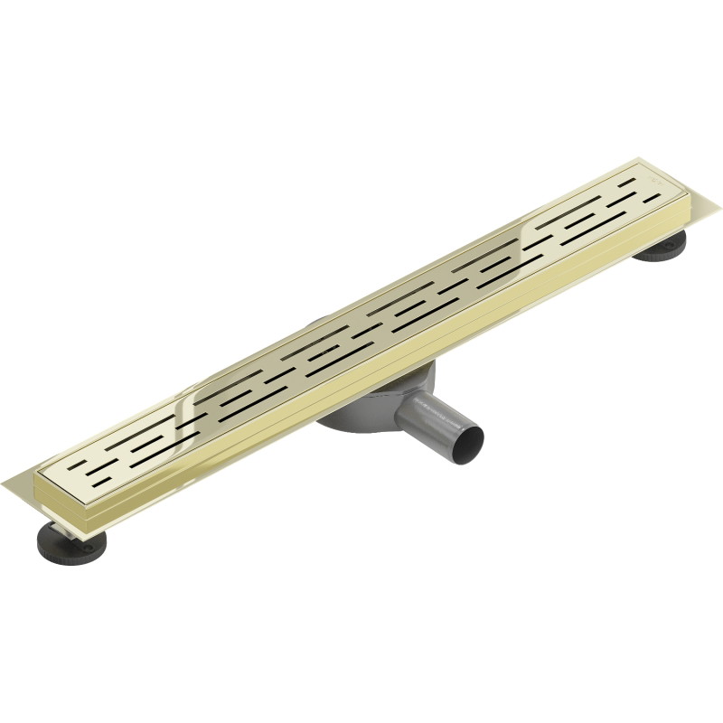 Mexen Flat 360° M01 Drehbarer Linearablauf 70 cm, gold - 1520070-40
