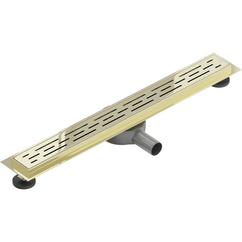 Mexen Flat 360° M01 drehbarer Rinnenablauf 70 cm, gold - 1520070-40