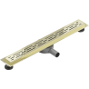 Mexen Flat 360° M01 drehbarer Rinnenablauf 70 cm, gold - 1520070-40
