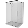 Mexen Rox-3S L Duschkabine 3-seitige Schiebetür 125 x 100 cm, transparent, schwarz - 8C2L-125-100-70-00-3S