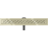 Mexen Flat 360° M12 Liniendrainage drehbar 60 cm, gold - 1521060-40