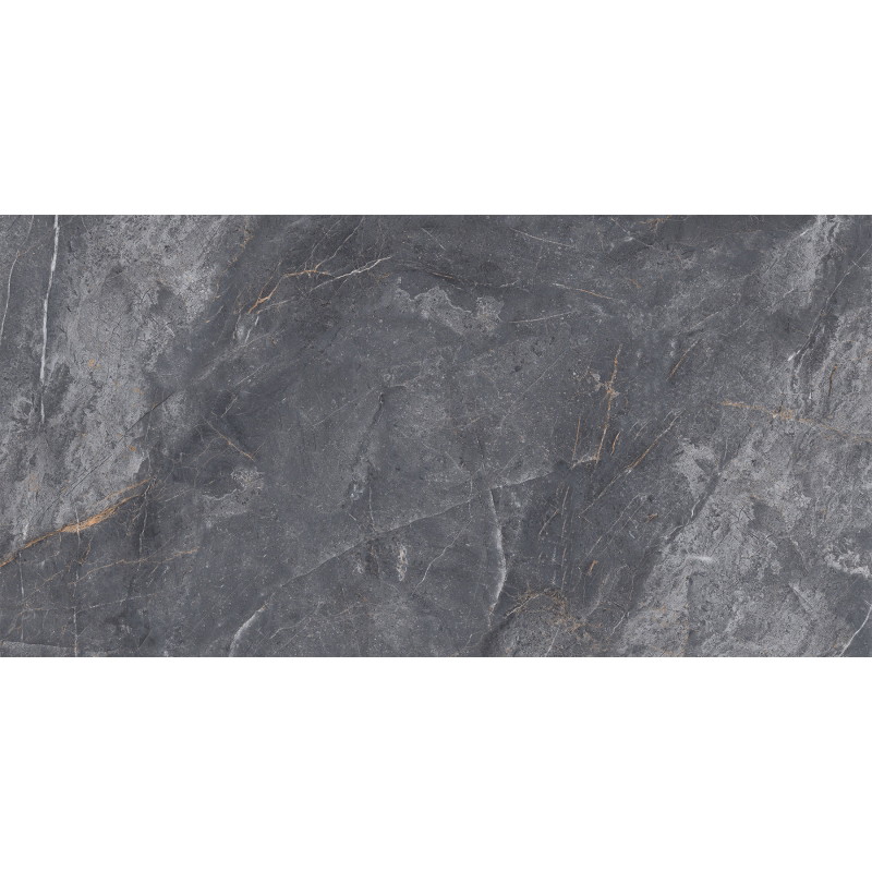 Mexen Walcey Charcoal Probe von glasiertem Feinsteinzeug, rektifiziert. G1, Boden- und Wandfliese, glänzend - TL150-02-S