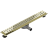 Mexen Flat 360° M15 drehbarer 50 cm Linienablauf, gold - 1524050-40