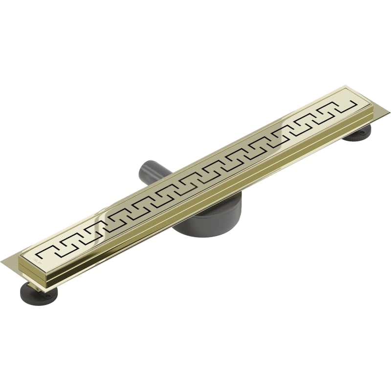 Mexen Flat 360° M15 Rotierender Linearablauf 50 cm, gold - 1524050-40